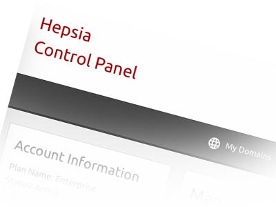 Painel De Controle De Hospedagem